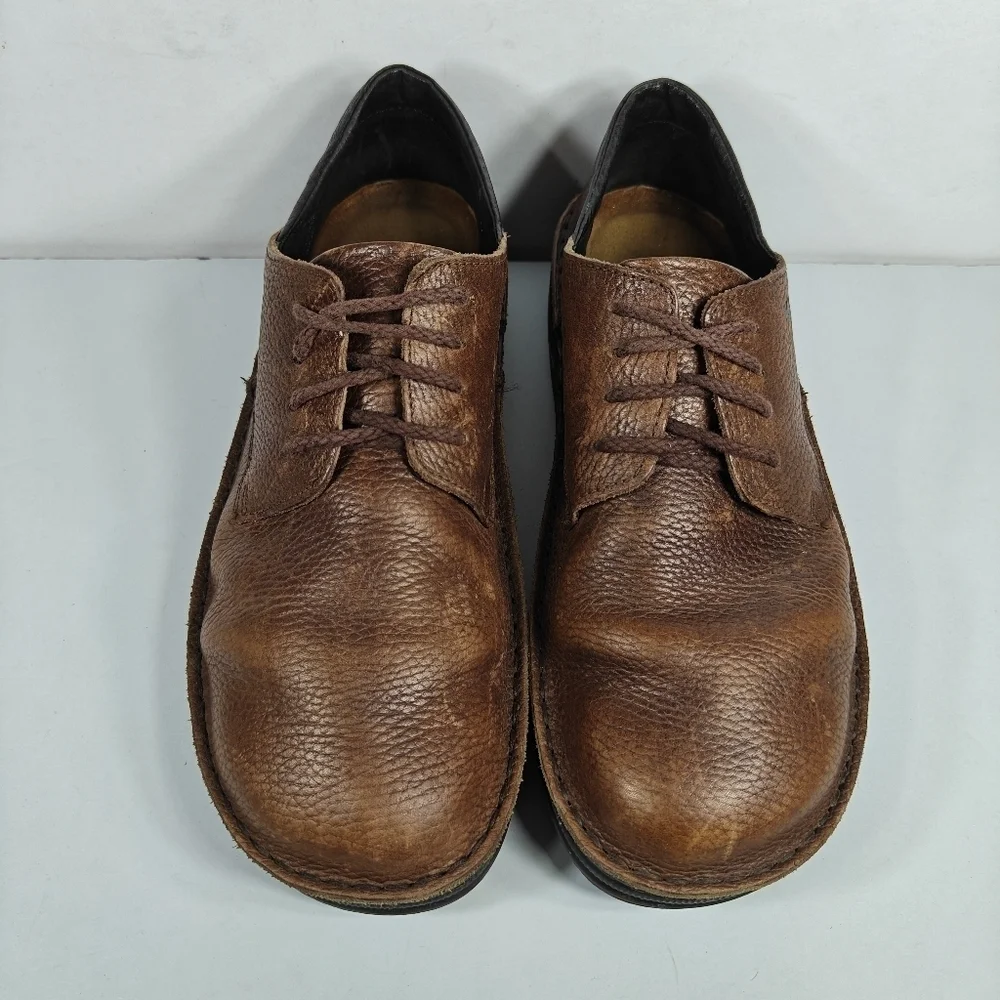 Naot Denali Brown Leather Lace Up Oxford Lace Up Men's Shoes Size 12-12.5
